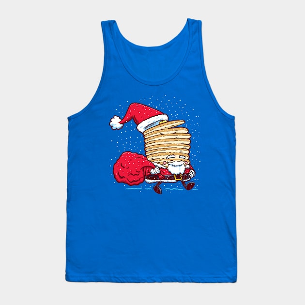 Santa Pancake Tank Top by nickv47